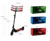 Qplay Hulajnoga Honeycomb Red